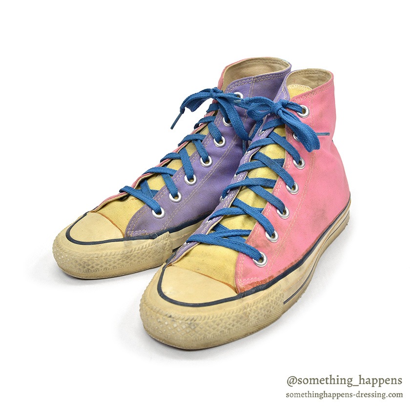 1980's CONVERSE ALL STAR CRAZY PATTERN HI ... 8