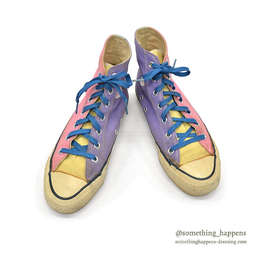 1980's CONVERSE ALL STAR CRAZY PATTERN HI ... 8