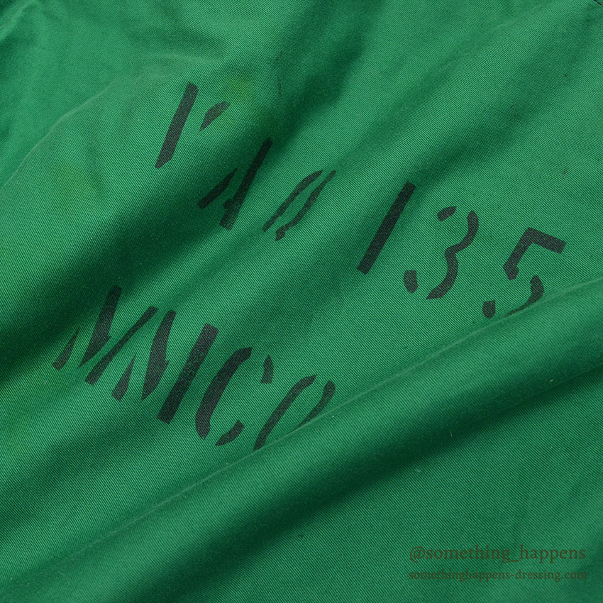 1980's U.S.NAVY LIFE PRESERVER VEST MARKⅠ GREEN / STENCIL ... L