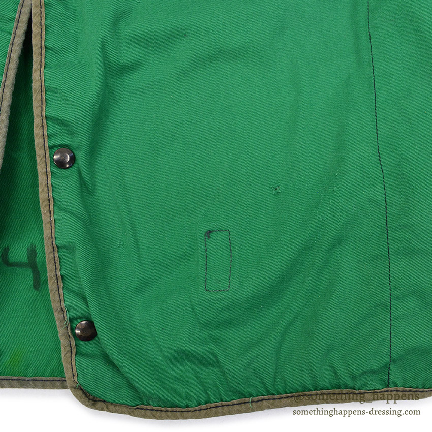 1980's U.S.NAVY LIFE PRESERVER VEST MARKⅠ GREEN / STENCIL ... L