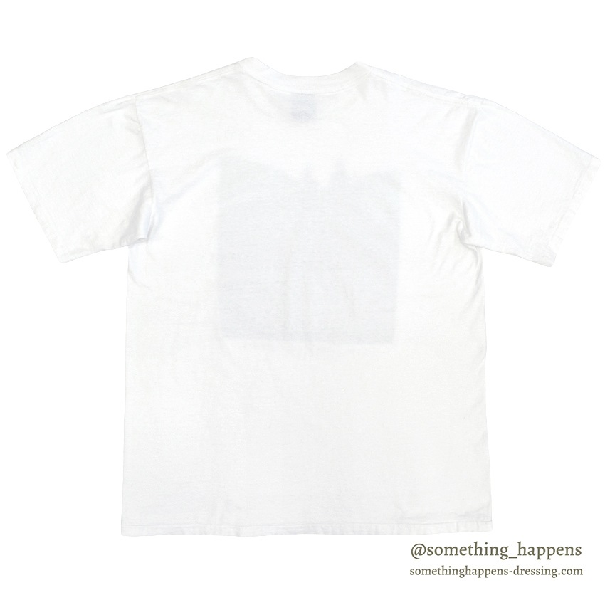 90'S ONEITA Message Print T-Shirt, Men's Size L, Vintage cotton white type Vintage Second Hand