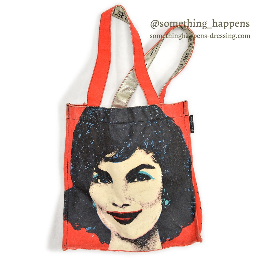 LOOP NYC JACKIE ANDY WARHOL CANVAS TOTE BAG ...