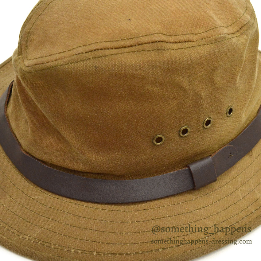 OLD FILSON TIN CLOTH PACKER HAT TAN XL 確認用 ACCESSORIES SOLD