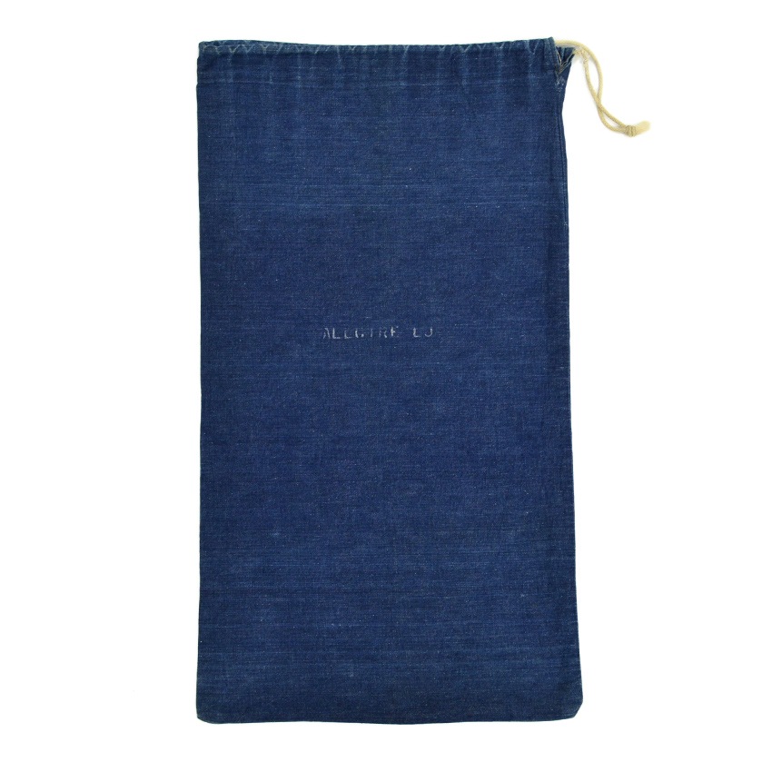 ～40's U.S.NAVY ww2 DENIM BAG ... 68cm×37cm