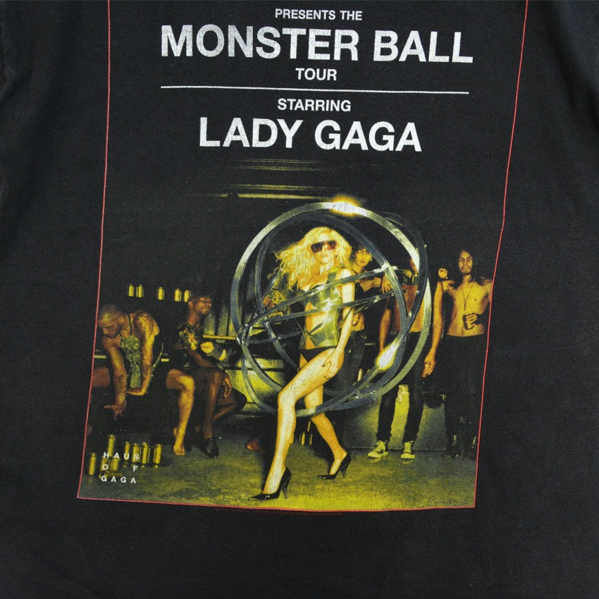 LADY GAGA ' THE MONSTER BALL TOUR ' Tシャツ  | 確認用 TOPS SOLD