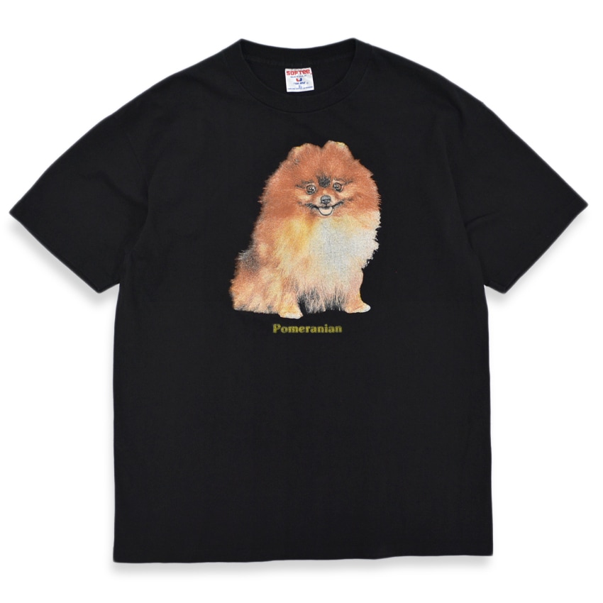 1990's SOF TEE Pomeranian Dog Print T-shirt  XL | 確認用