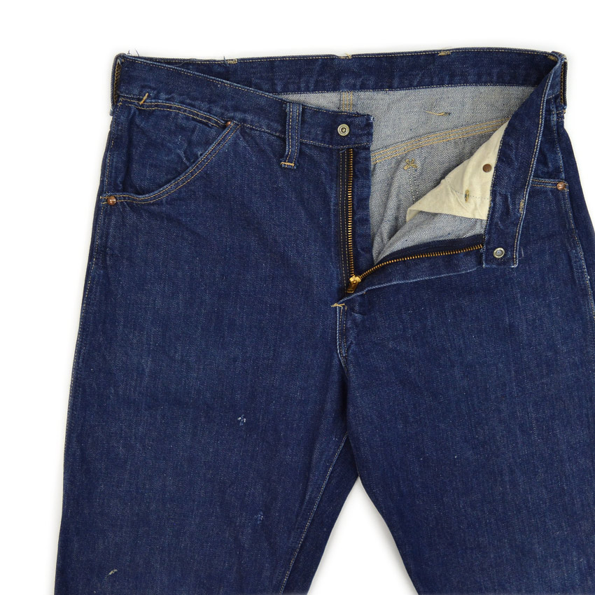 1950's～ BIGYANK UNION MADE DENIM PANTS DARK W33 L30 確認用 BOTTOMS