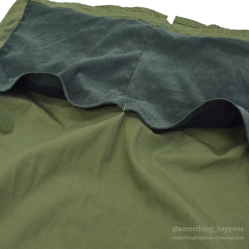 1960's U.S.ARMY JUNGLE FATIGUE JACKET / MODIFIED ... LARGE-LONG