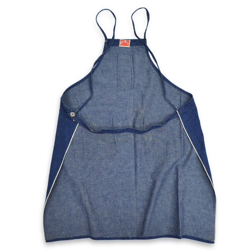 40's BILTWELL デニム ワークエプロン 大戦ボタン ...