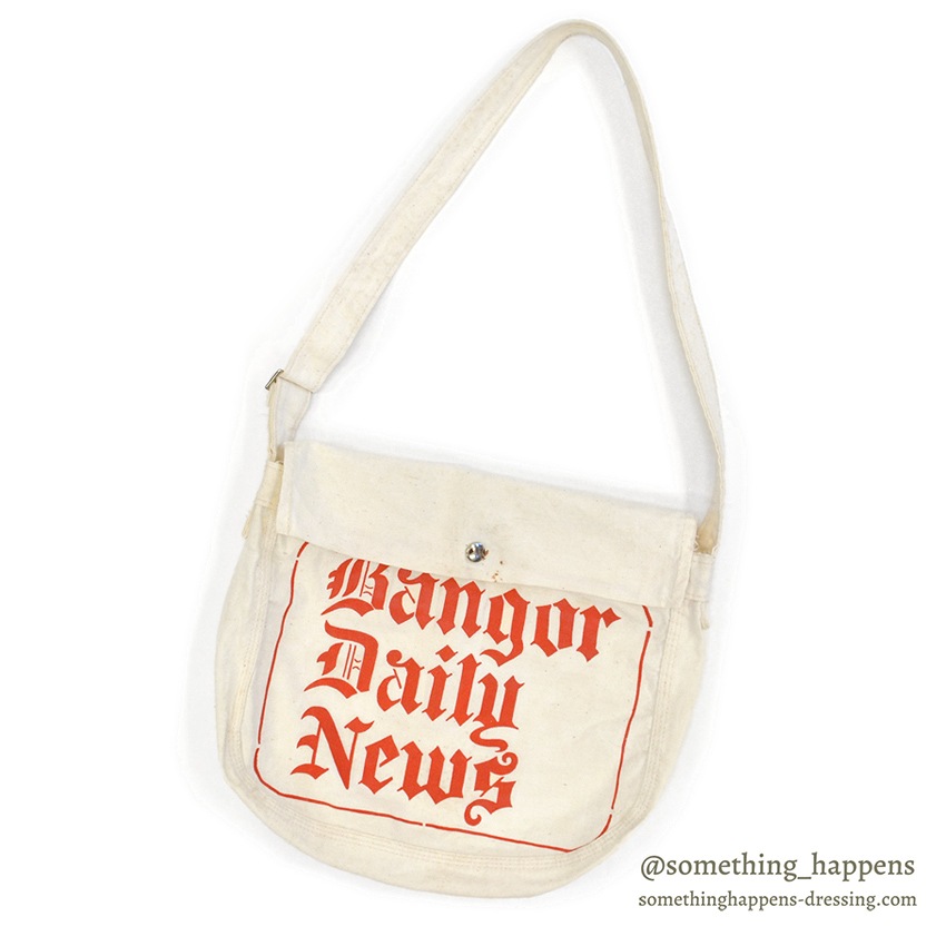 1960's~ BANGOR DAILY NEWS / NEWS PAPER BAG ...