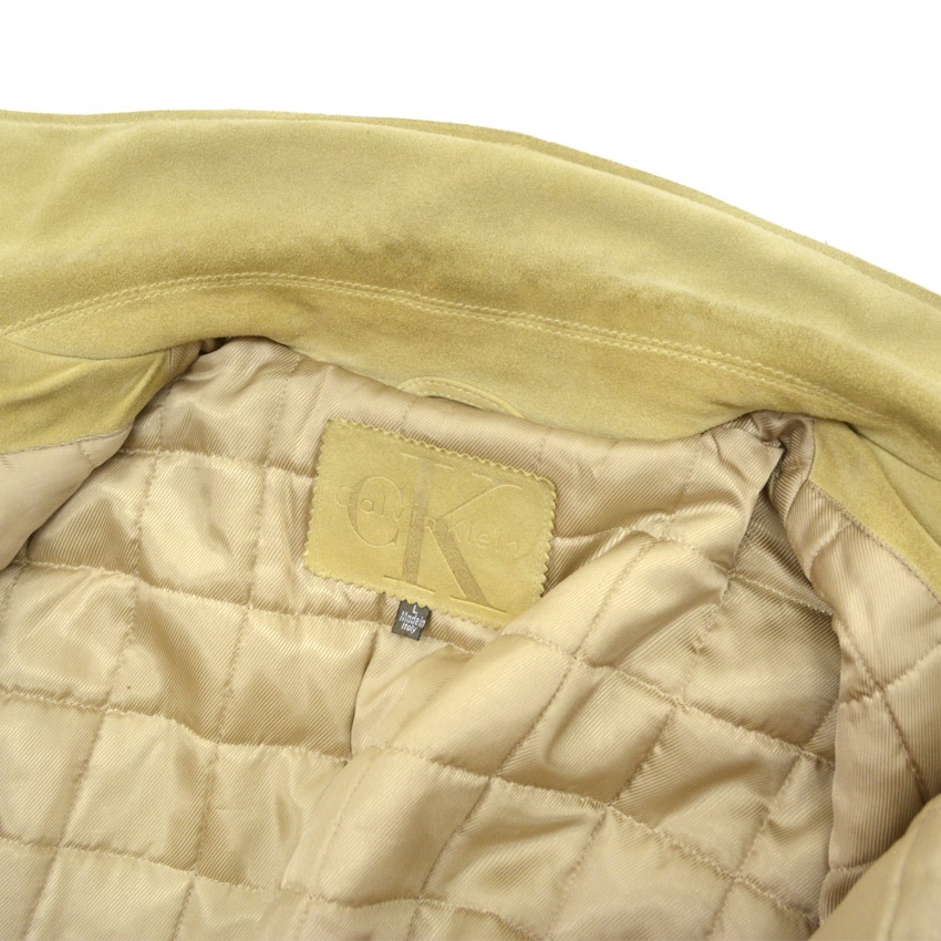 80's～ Calvin Klein カルバンクライン スエードレザー ジャケット