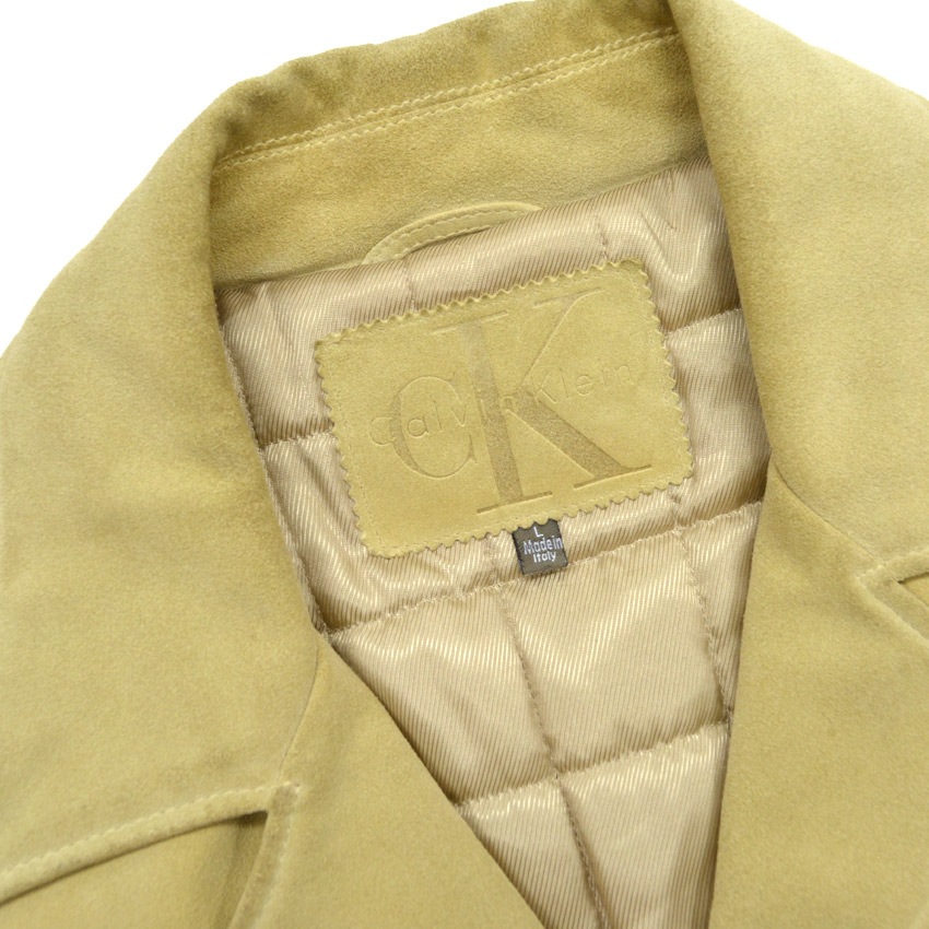 80's～ Calvin Klein カルバンクライン スエードレザー ジャケット