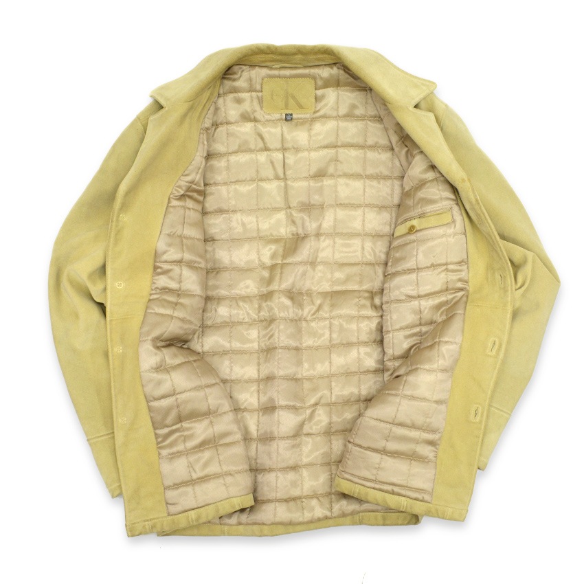 80's～ Calvin Klein カルバンクライン スエードレザー ジャケット