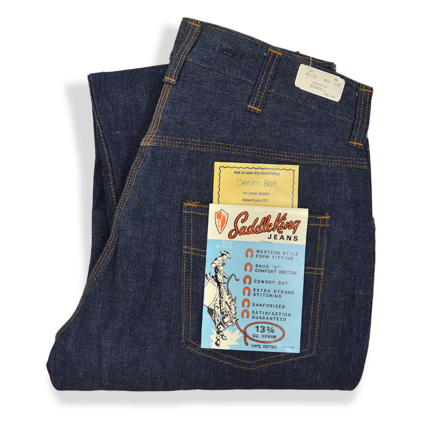 極上 70s VINTAGE KEY SADDLE KING デニムパンツW36 70s KEY SADDLE KING デニム パンツ ジーンズ ジーパン サイズ