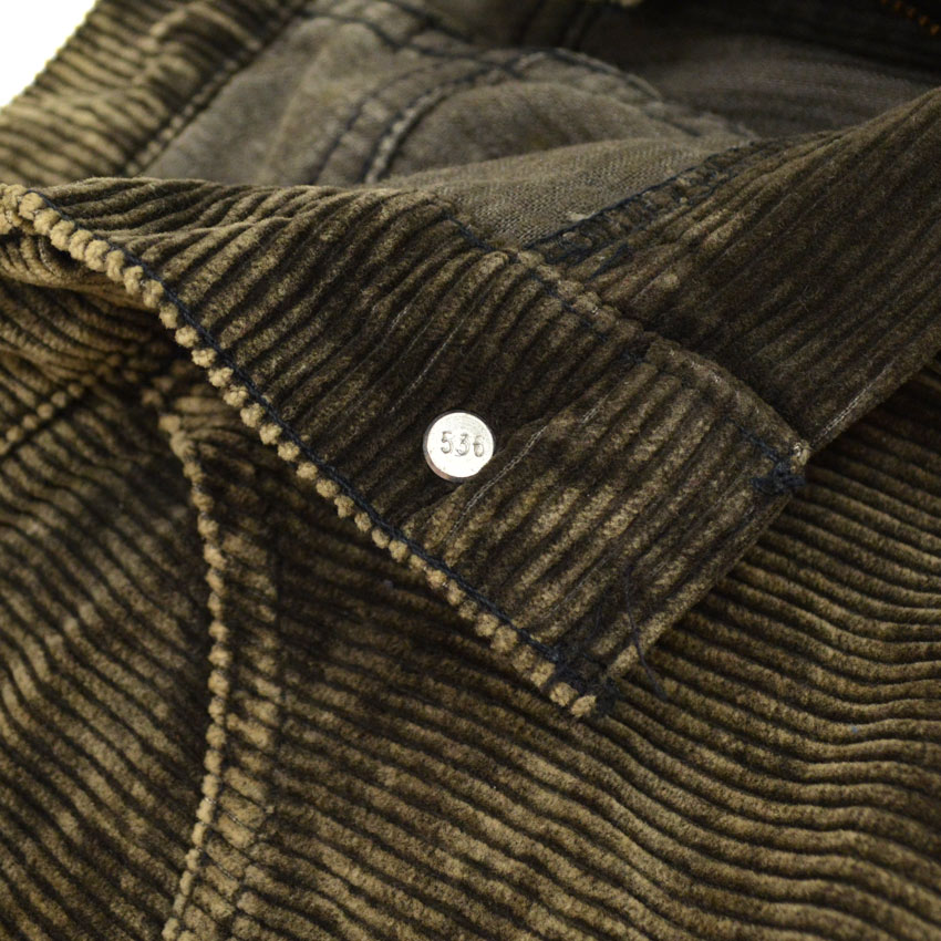 90's デッドストック Levi's 550 ' relaxed fit ' 墨黒 コーデュロイパンツ...W31×L34