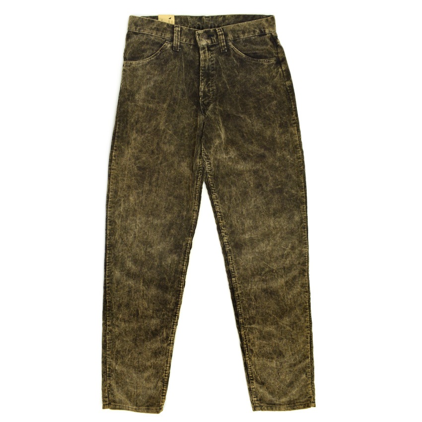 90's デッドストック Levi's 550 ' relaxed fit ' 墨黒 コーデュロイパンツ...W31×L34