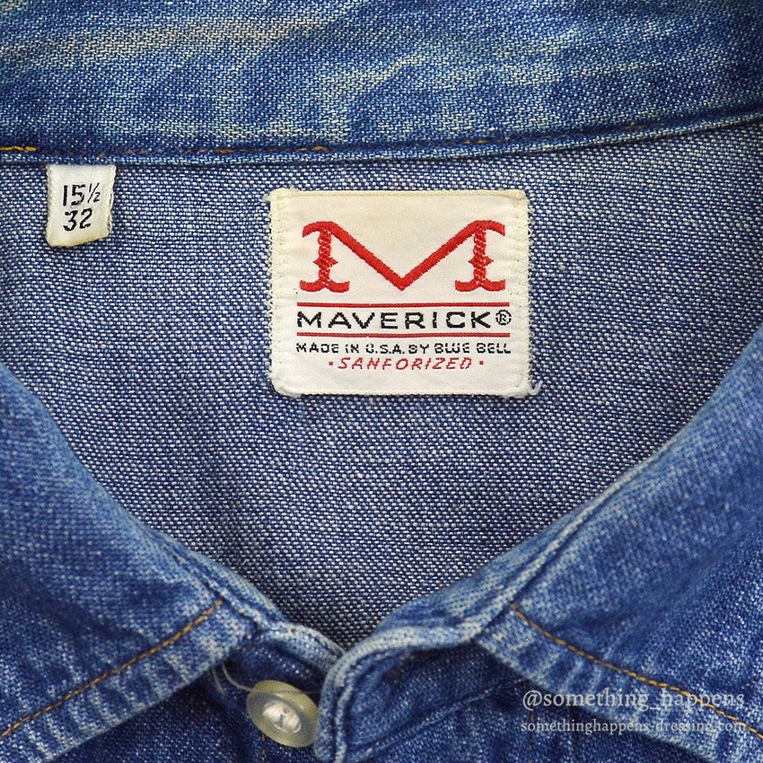 1960-s-maverick-denim-western-shirt-15-1-2-tops-sold