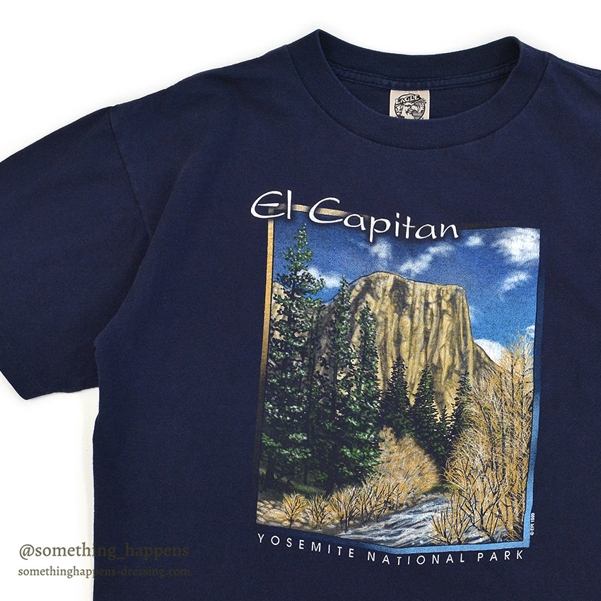 1990's EAGLE EL CAPITAN YOSEMITE NATIONAL PARK T-SHIRT ... L