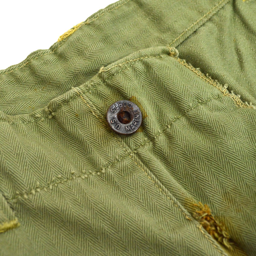 40's U.S.M.C. P-41 HBT Pants ... W34×L30