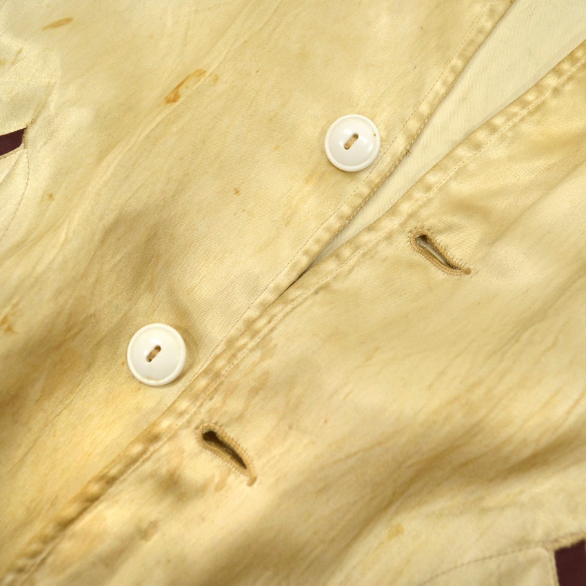 1940's T.S.LANKFORD & SONS EMBROIDERY SATIN JACKET  38 | 確認用