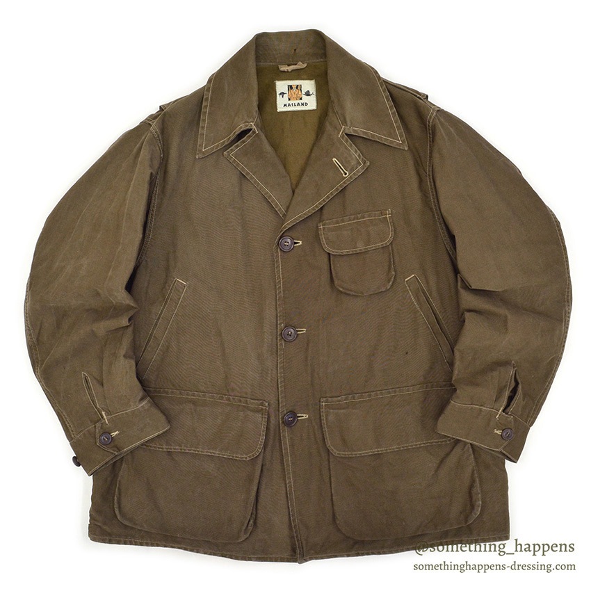 1950's MASLAND HUNTING JACKET | 確認用 JACKET SOLD 1950's MASLAND HUNTING JACKET | 確認用 JACKET SOLD