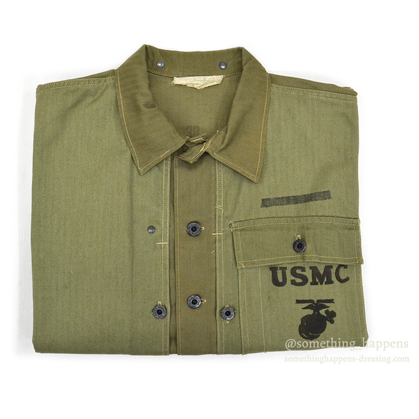 1940's U.S.M.C. P-44 HBT JACKET TWO TONE MINT  38 | SOLD