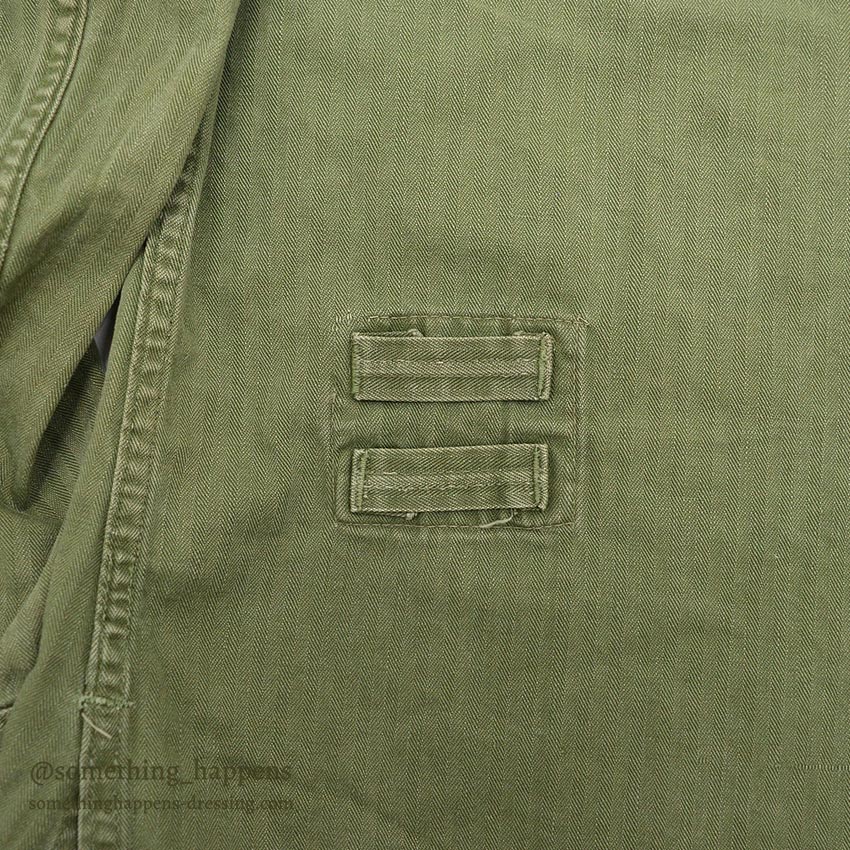 1940's BRITISH ARMY WW2 WAR AID HBT JACKET / US MADE ...
