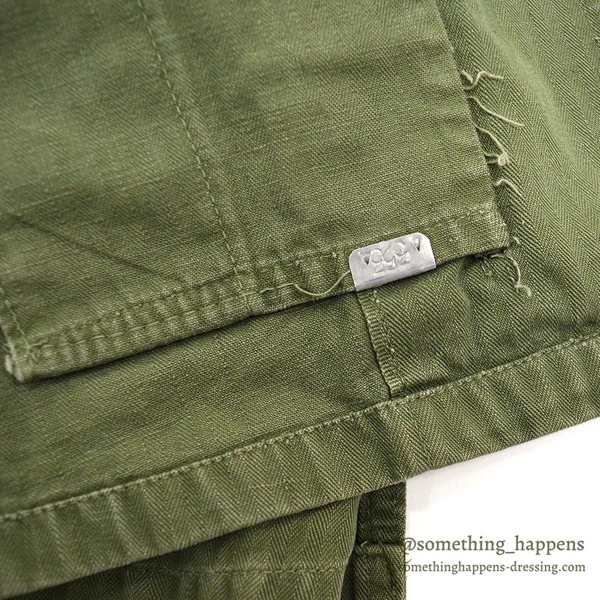 1940's BRITISH ARMY WW2 WAR AID HBT JACKET / US MADE ...