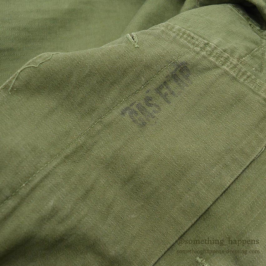 1940's BRITISH ARMY WW2 WAR AID HBT JACKET / US MADE ...