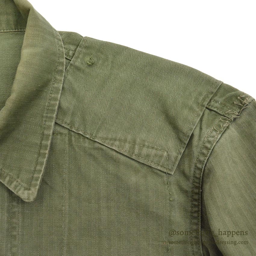 1940's BRITISH ARMY WW2 WAR AID HBT JACKET / US MADE ...