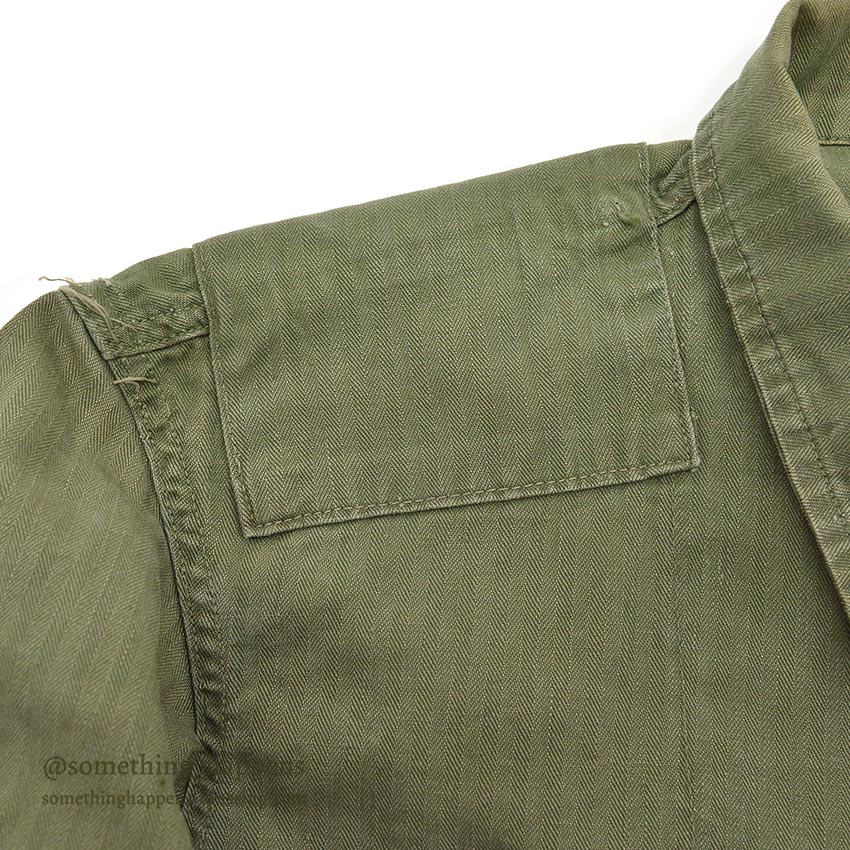 1940's BRITISH ARMY WW2 WAR AID HBT JACKET / US MADE ...