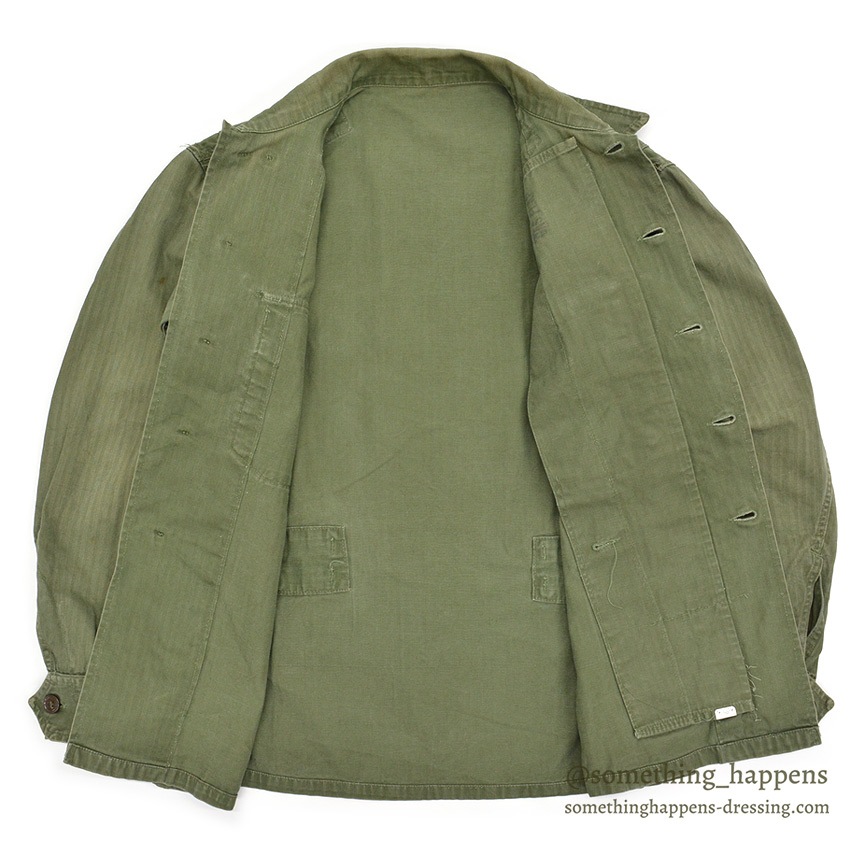 1940's BRITISH ARMY WW2 WAR AID HBT JACKET / US MADE ...