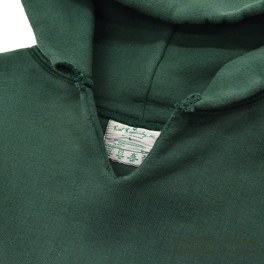 1970's KARL KUEMMERLING INC. DOUBLE FACE SWEAT PARKA / RN26094 ... L