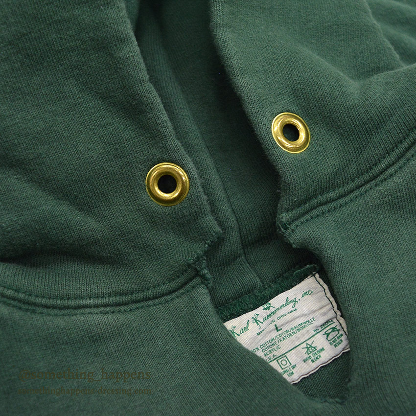 1970's KARL KUEMMERLING INC. DOUBLE FACE SWEAT PARKA / RN26094 ... L