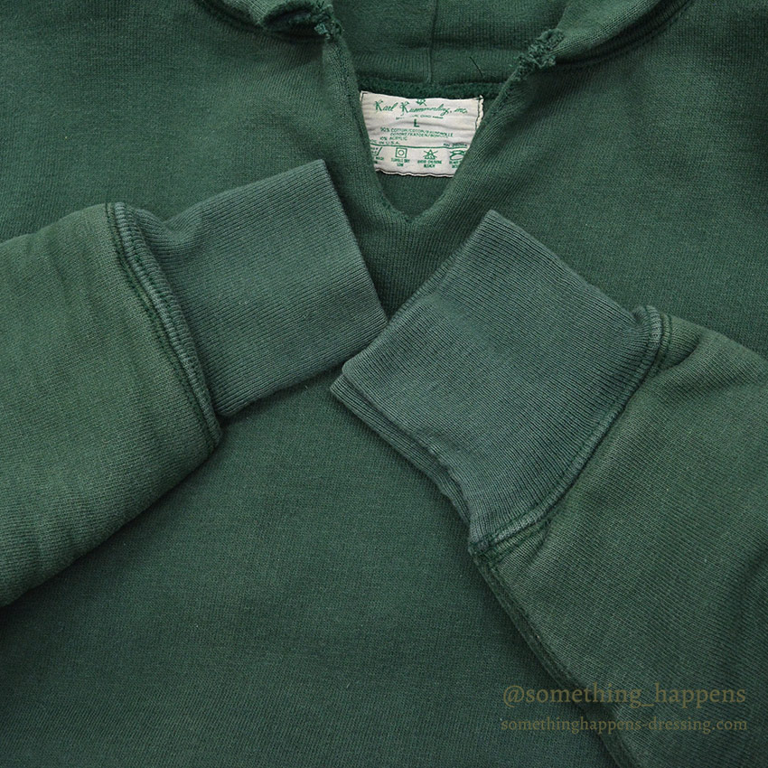 1970's KARL KUEMMERLING INC. DOUBLE FACE SWEAT PARKA / RN26094 ... L