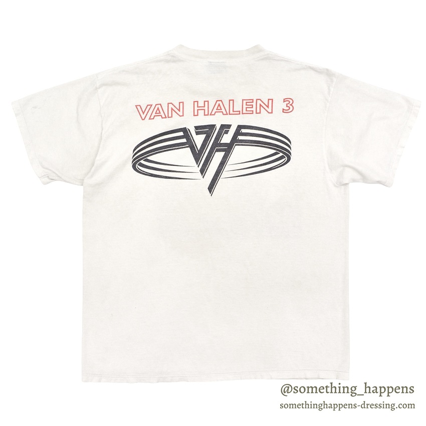 1990's GIANT BY TULTEX VAN HALEN 3 BAND T-SHIRT ... XL