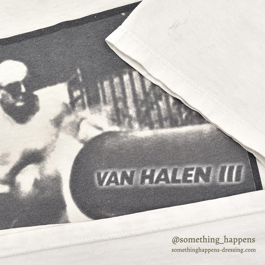 1990's GIANT BY TULTEX VAN HALEN 3 BAND T-SHIRT ... XL