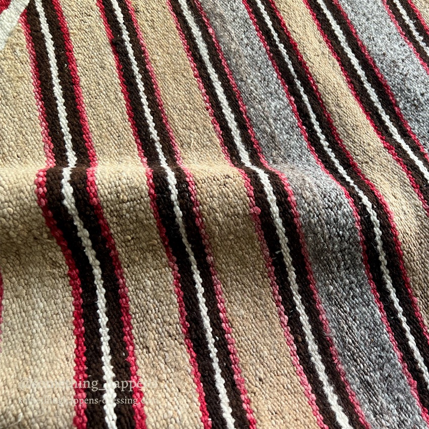 ~1930's NAVAJO RUG SINGLE SADDLE BLANKET ... 81cm/76cm