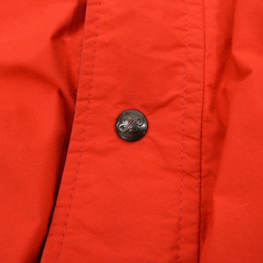 80's Eddie Bauer レッド×ネイビー 2トーン マウンテンパーカー... M