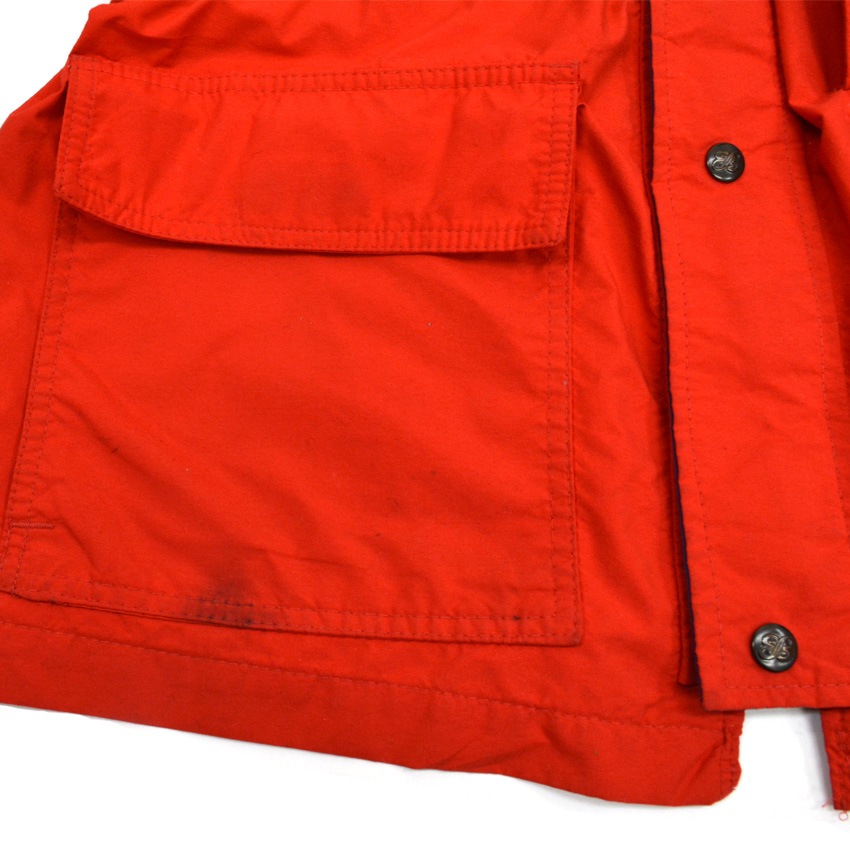 80's Eddie Bauer レッド×ネイビー 2トーン マウンテンパーカー... M