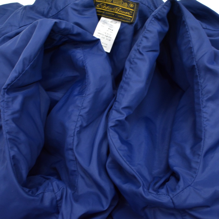 80's Eddie Bauer レッド×ネイビー 2トーン マウンテンパーカー... M