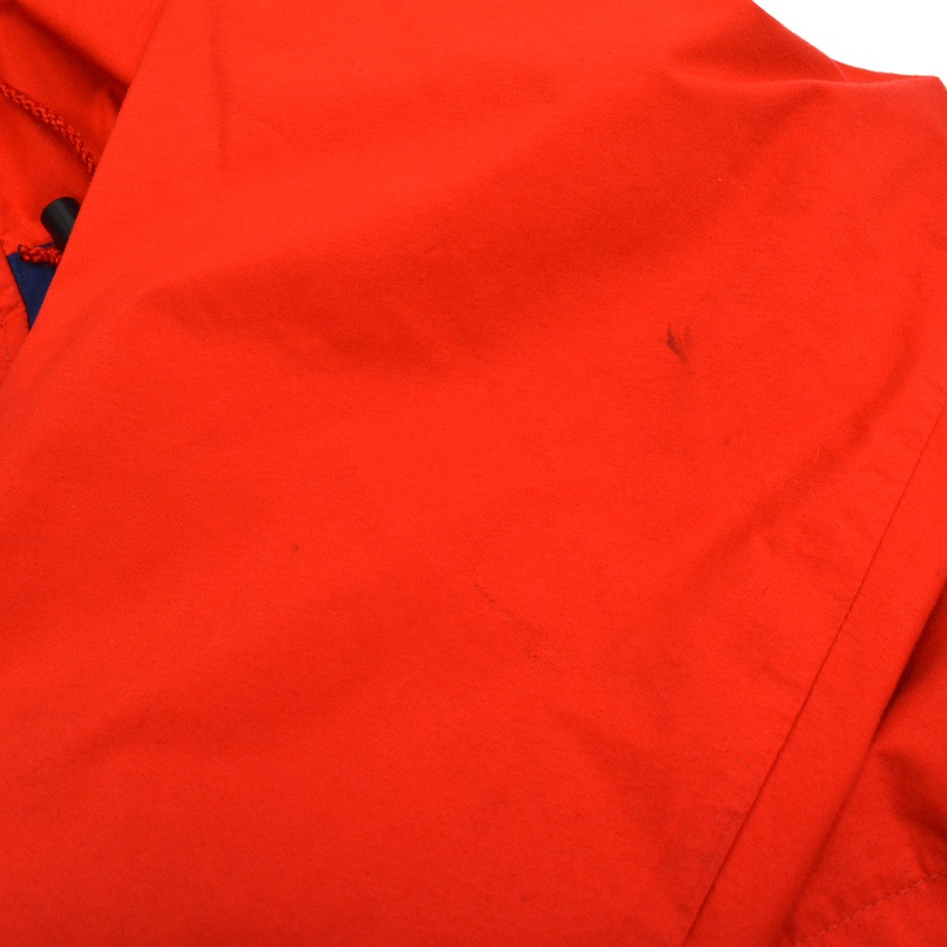 80's Eddie Bauer レッド×ネイビー 2トーン マウンテンパーカー... M