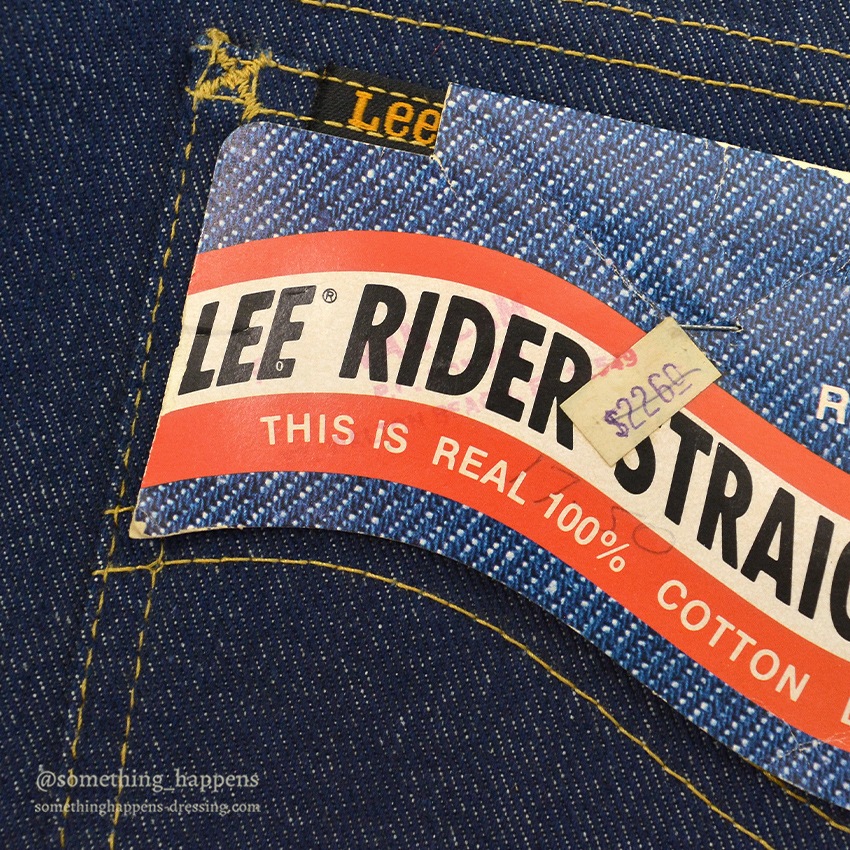 Lee 200 DENIM PANTS USA 1970s Lee24001 デニム/ジーンズ