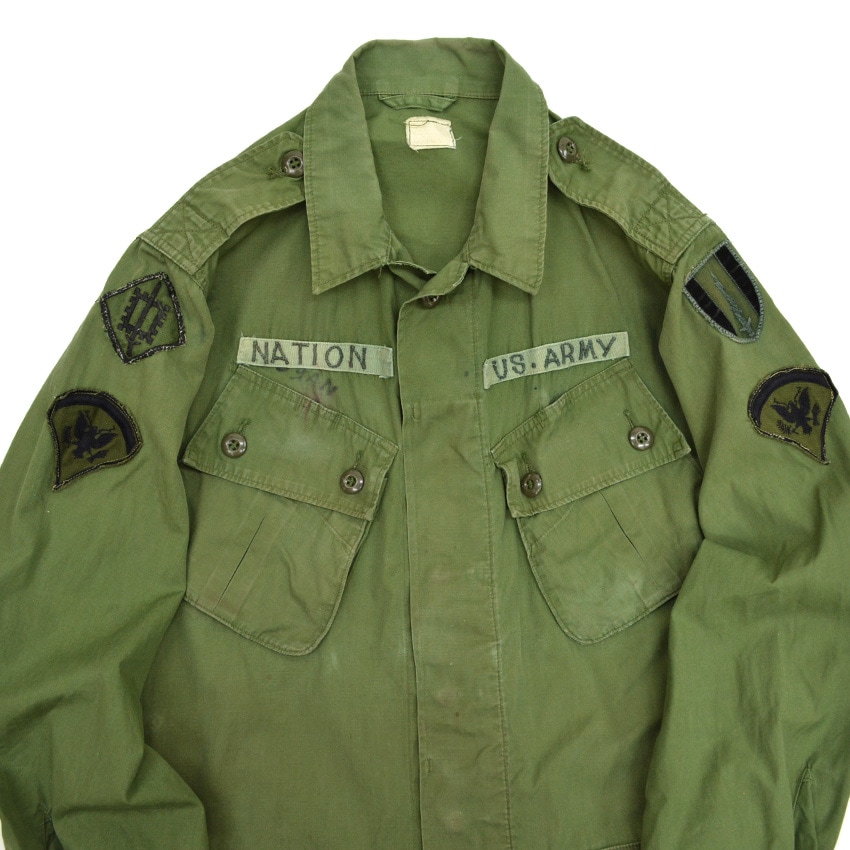 60's U.S.ARMY ジャングルファティーグ ファースト ... S