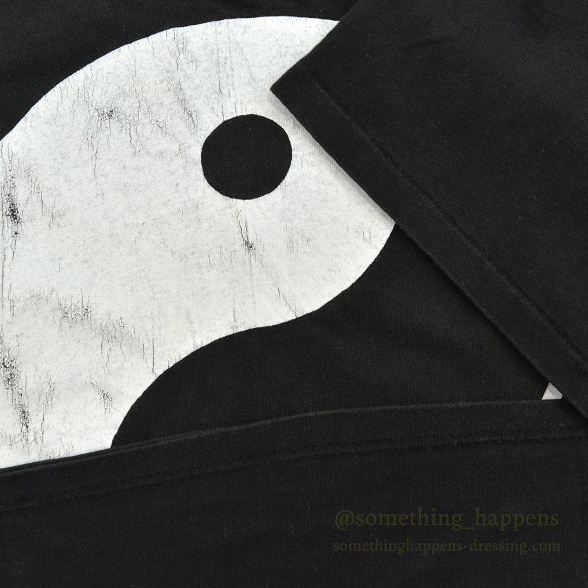1980's～ STEDMAN YIN YANG ART T-SHIRT ... XL