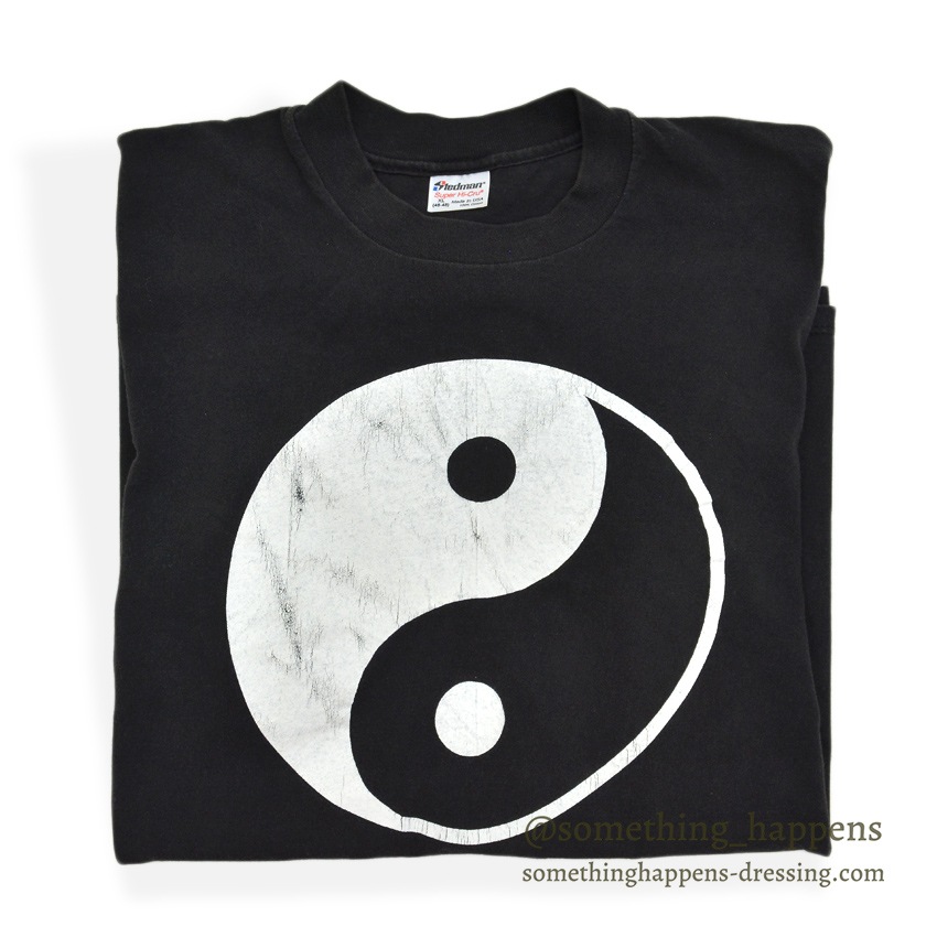 1980's～ STEDMAN YIN YANG ART T-SHIRT ... XL
