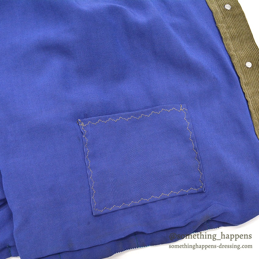 1980's~ HAND MADE PATCHWORK CORDUROY VEST ...