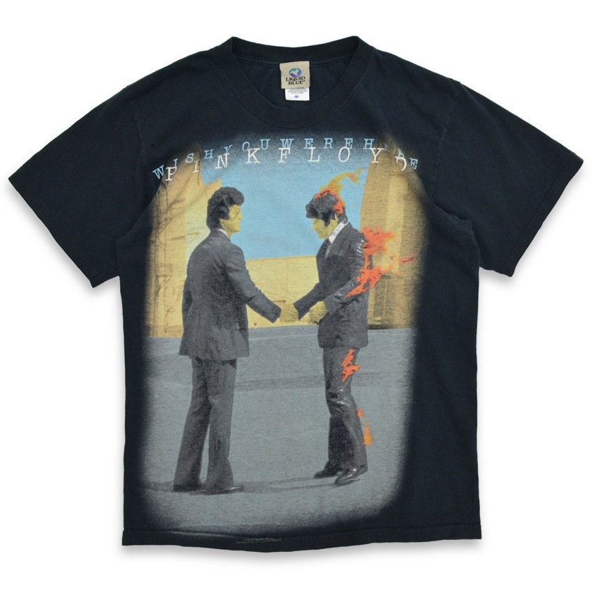 LIQUID BLUE ' PINK FLOYD ' WISH YOU WERE HERE T-SHIRT ... M