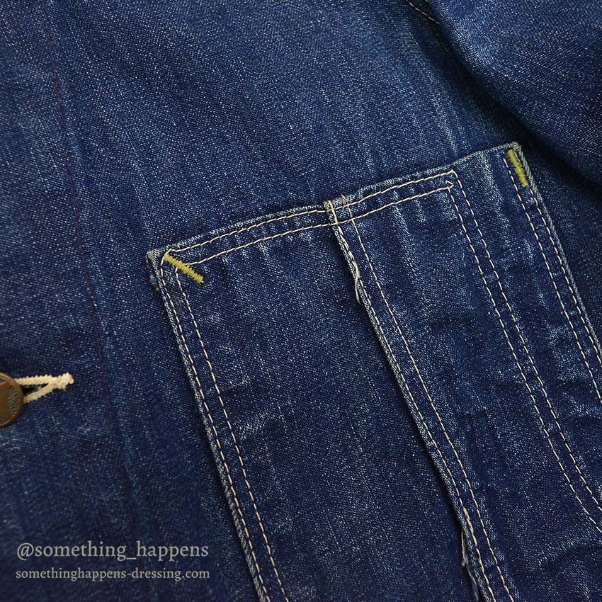 1940's~ UNKNOWN DENIM COVERALL  ...