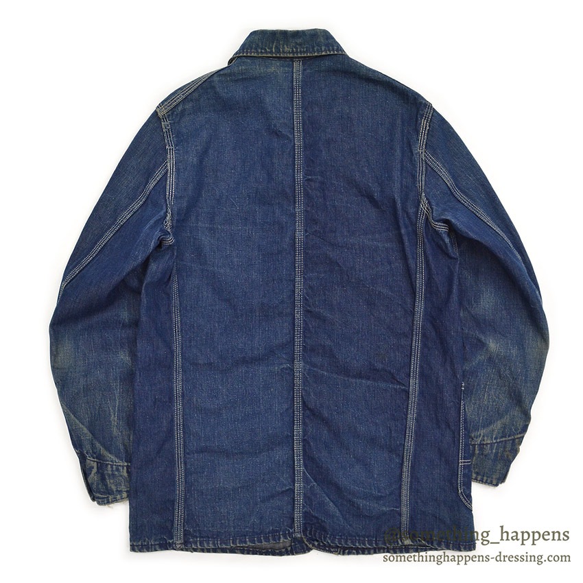 1940's~ UNKNOWN DENIM COVERALL  ...